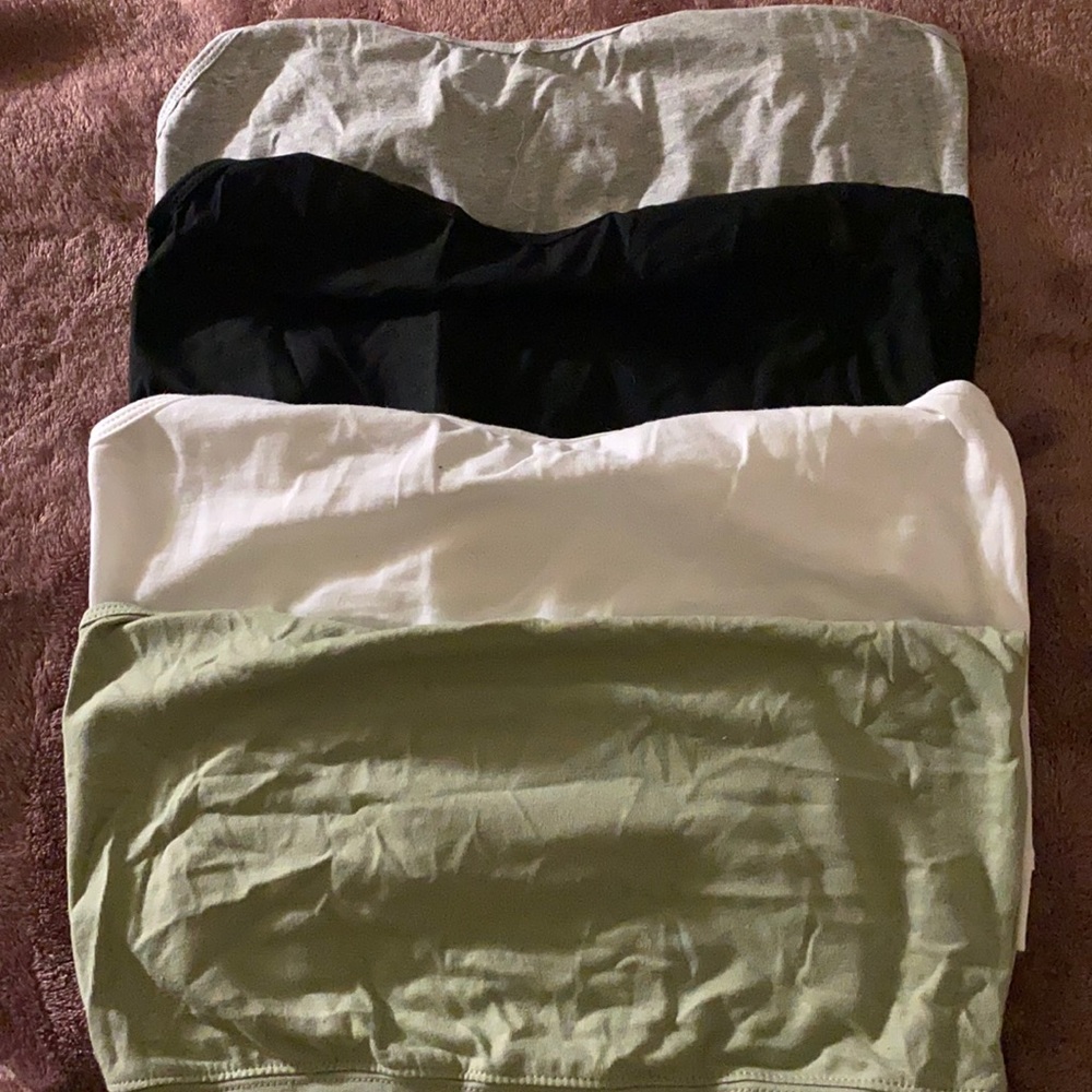 4 pack crop tops